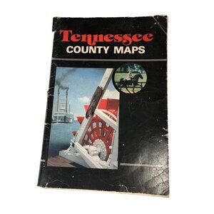 Tennessee County Maps Booklet With Historical Illustrations J C Puetz 3rd Ed 199